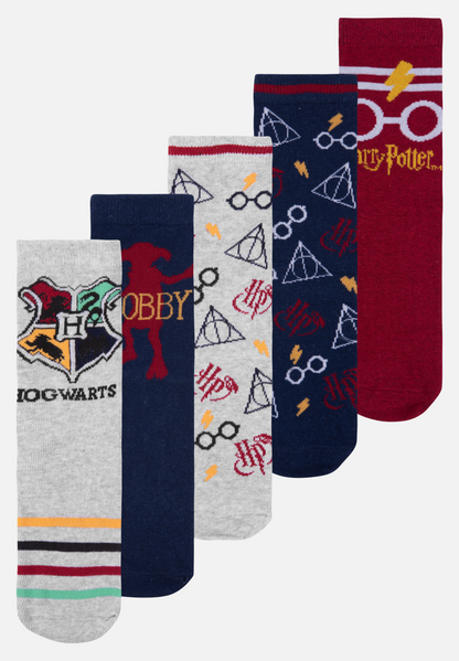 Socken (5er Set) - mehrfarbig