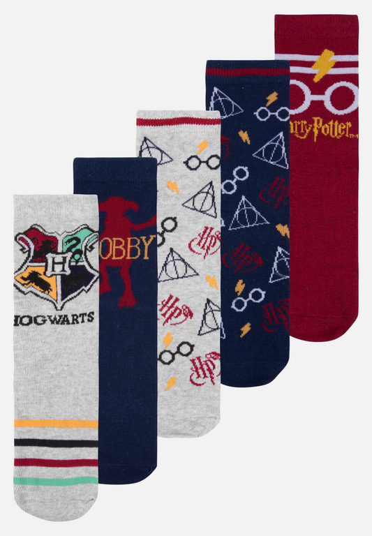 Socken (5er Set) - mehrfarbig