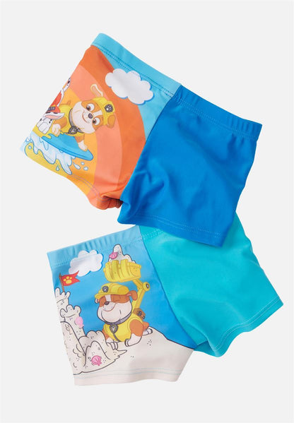 Badehose (2er Set) - blau